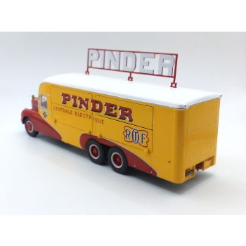 Bernard 28 Electrical Truck Pinder circus 1951 - skala 1:43 - Altaya
